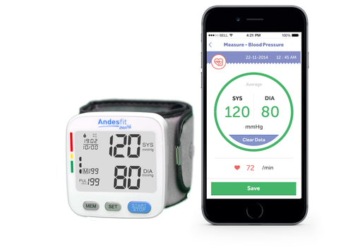 ADF-B103W Wireless Wrist Type Blood Pressure Monitor 智能藍牙手腕式血壓計
